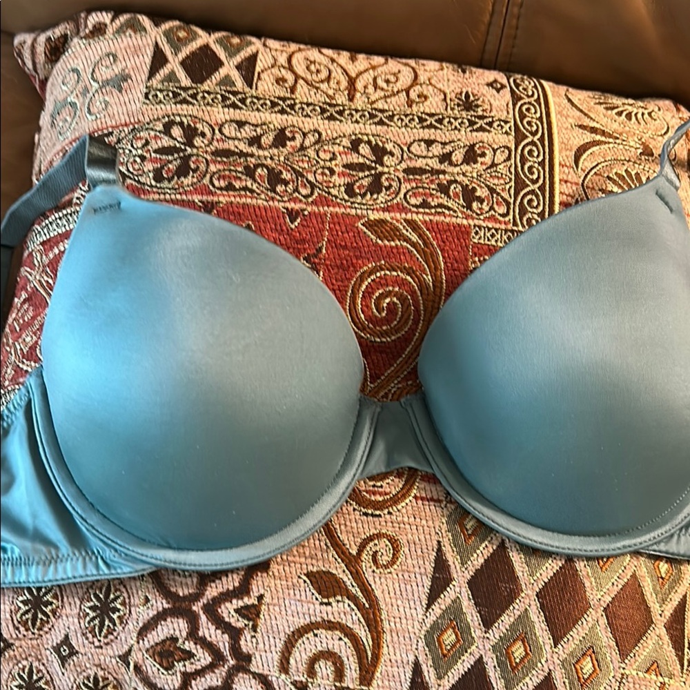 Auden Blue Molded Cup Bra Intimates & Sleepwear